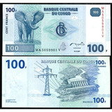 Cédula Fe Estrangeira 100 Francos Rep.