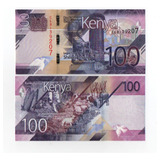 Cédula Fe Estrangeira 100 Shillings Quênia