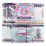 Cédula Fe Estrangeira 5.000 Francos Guiné