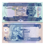 Cédula Fe Estrangeira 5 Dollars 2008