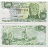 Cédula Fe Estrangeira 500 Pesos Argentina 