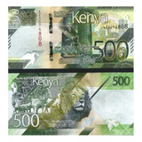  Cédula Fe Estrangeira 500 Shillings Quênia 