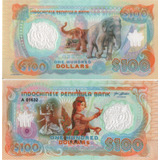 Cédula Fe Fantasia Indochina 100 Dólares 