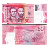Cédula Fe Jamaica 50 Dólares Polímero