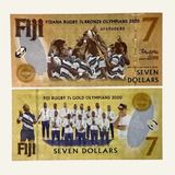 Cédula Fiji 7 Dollars 2022 Fe
