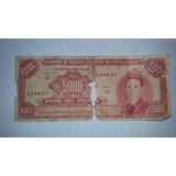 Cédula Historica Brasil - Adhemar De Barros - 5000 Palmas
