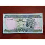 Cédula Ilhas Salomão 2 Dólares - Oceania - Fe