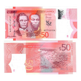 Cédula Jamaica 50 Dólares ( Polímero ) Fe