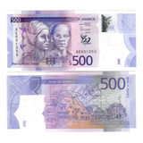 Cédula Jamaica 500 Dólares ( Polímero ) Fe