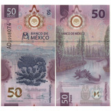 Cédula México 50 Pesos ( Polímero ) Fe
