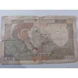 Cédula Rara 50 - Francesa - 1941