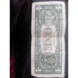 Cédula Rara De 1 Dólar Série