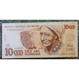 Cédula Rendeira 10 Mil Cruzeiros Reais.