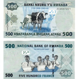 Cédula Rwanda 100 Francs Fe