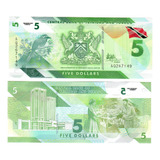 Cédula Trinidad & Tobago 5 Dólares
