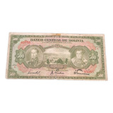 Cedulas Rara Bolívia 500 Bolivianos 1928 Mbc Ref 126