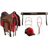 Cela Australiana Completa+baxeiro /manta+freio Inox - Brinde