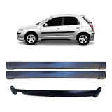Celta Kit Spoiler Lateral E Traseiro 2002 A 2006 - 04 Portas