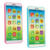 Celular Brinquedo Baby Phone Musical Buba Telefone Com Sons