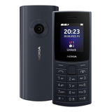 Celular Idoso Simples Nokia 110 4g Dual Chip Radio Mp3 Azul
