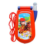 Celular Infantil Telefoninho Luz E Som Abrir E Fechar 1 Und