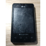 Celular LG Optimus L3 Ll E405 P/ Retirar De Peças S/ Bateri