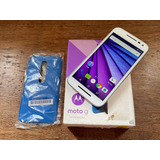 Celular Moto G 3' Geração 16gb Dual Colors Xt1543 - Detalhe