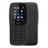 Celular Nokia 105 (2019) Dual Sim Telefone 4mb Preto 4mb Ram
