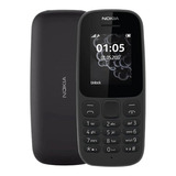 Celular Nokia 105 Rm1034 Dual Tela 1.8 Rádio Fm Preto