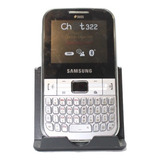 Celular Samsung Chat@ 322 Gsm 850 1800 1900 Dual Chip Nfe Gr