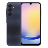 Celular Samsung Galaxy A25 5g, Câmera Tripla Traseira De Até 50mp, Selfie De 13mp, Tela Infinita Super Amoled De 6.5 120 Hz, 128gb, 6gb, Processador Octa-core, Dual Chip - Azul Escuro