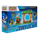 Cenario E Personagem Sonic Green Hill Zone Playset