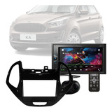 Central 2 Din Multimídia Dmh-g228bt Pioneer Ford Ka