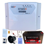 Central Cerca Elétrica Gcp 10000v Compact Cr Bateria Sirene
