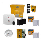 Central Choque Cerca Eletrica Alarme Jfl Ecr-18 Kit Casa App