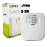 Central De Alarme Residencial Comercial Max 4 Ecp + Controle