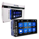 Central Multimídia Bluetooth Radio Fm Câmera De Ré Tela 7p