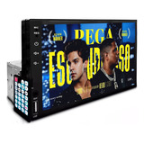 Central Multimídia Mp5 1 Din Bluetooth Usb Espelhamento 