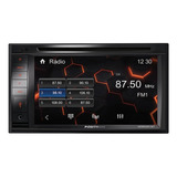 Central Multimídia Pósitron Sp8530bt 2 Din 6.2 Pol Touch Espelhado Bluetooth Usb Cd Dvd Mp3 Fm
