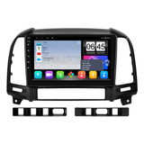Central Multimidia Santa Fe Android 13 6gb Carplay Voz 9p 4g