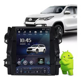 Central Multimídia Super Premium Hilux Sw4 2017/23 Uppertech Vertical Screen Tesla Cor Preto
