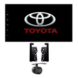 Central Multimidia Toyota Android Gps Wifi Moldura Câmera Ré