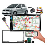 Central Multimídia Vw Fox + Moldura + Câmera Ré + Interface