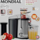 Centrífuga De Frutas Mondial Turbo Juicer Cf06/110v