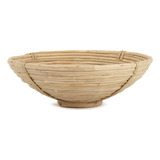Centro De Mesa Em Fibra Natural Mart 30cm