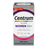 Centrum Silver Women 50+ 100 Tablets | Pronta Entrega | Eua