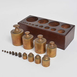 Cepo Peso Balança Antiga 5kg Bronze