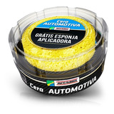 Cera Automotiva Profissional Maxi Rubber 200g + Aplicador