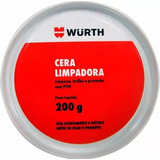 Cera Automotiva Wurth Limpadora Carnaúba Premium
