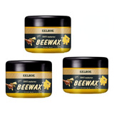 Cera De Abelha Para Tempero De Madeira New Flo Natural Beewa